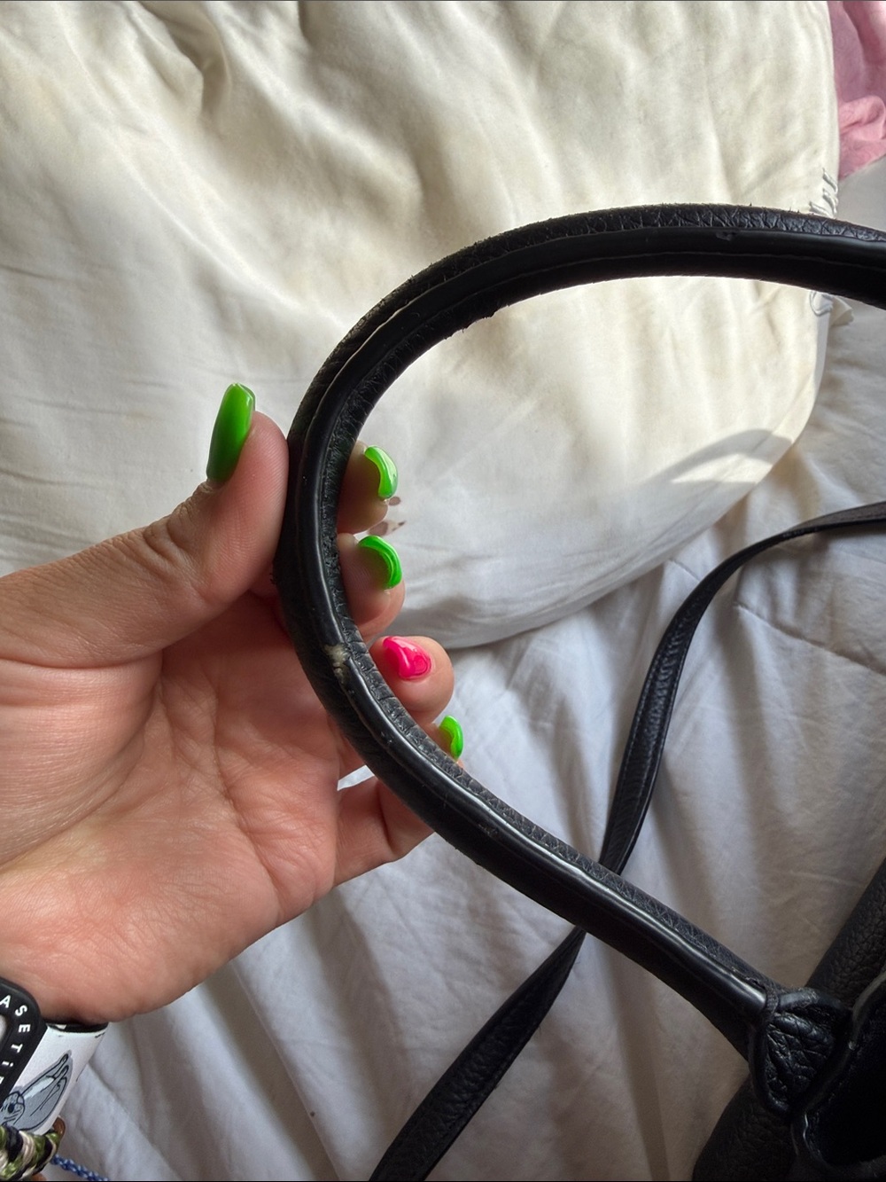 kate spade large black dumpling purse - Picture 6 of 6